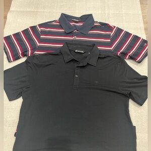 [M]Bundle of 2-Men's Polo Shirts Tiger Woods Travis Matthew